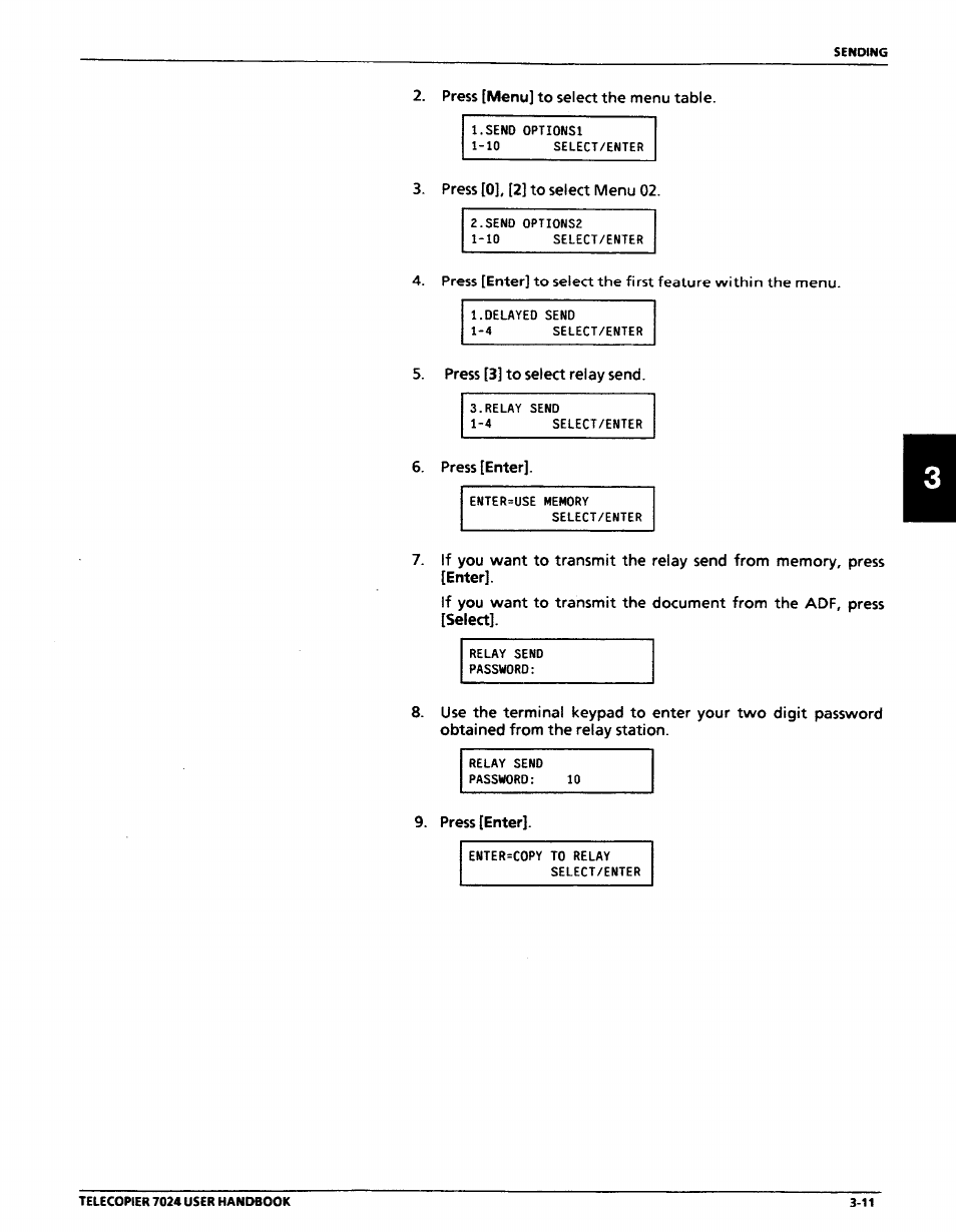 Xerox 7024 User Manual | Page 75 / 164