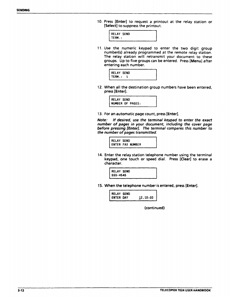 Xerox 7024 User Manual | Page 76 / 164