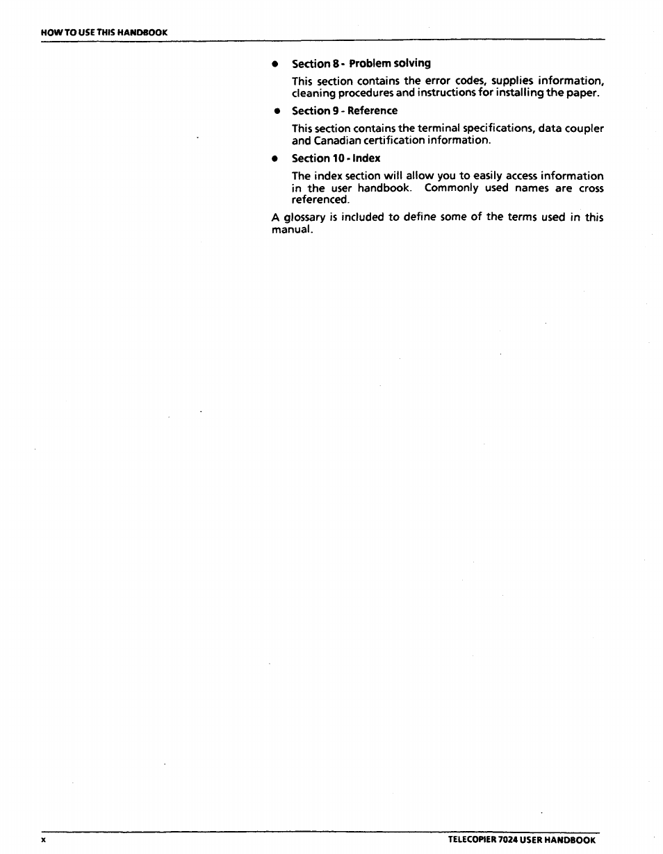 Xerox 7024 User Manual | Page 8 / 164