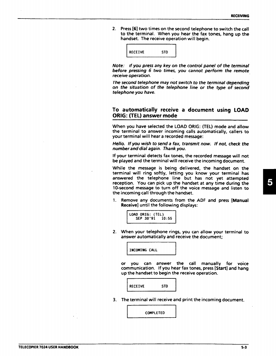 Xerox 7024 User Manual | Page 95 / 164