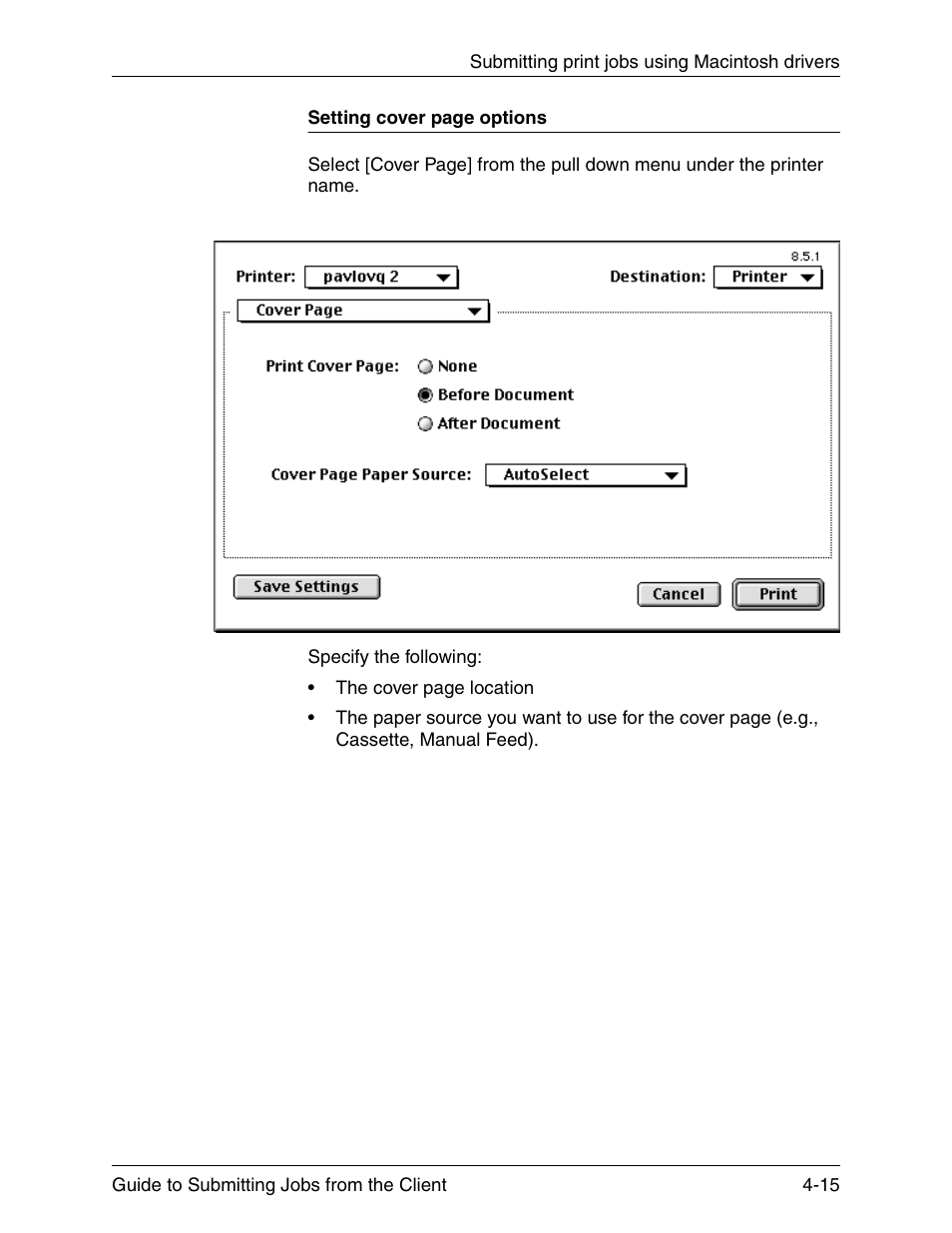 Xerox DocuPrint 721P90350 User Manual | Page 103 / 216