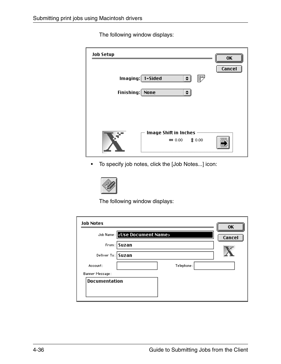 Xerox DocuPrint 721P90350 User Manual | Page 124 / 216