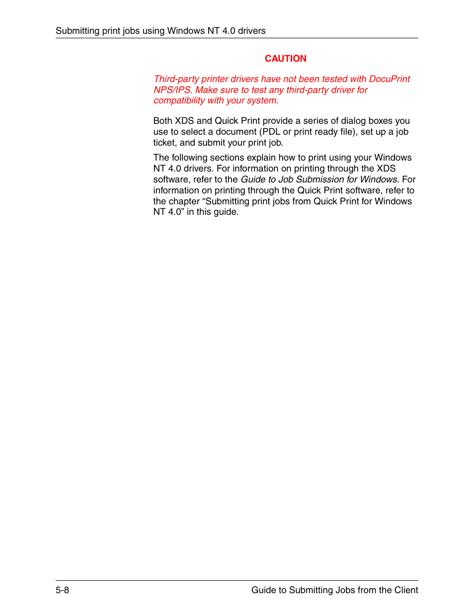 Xerox DocuPrint 721P90350 User Manual | Page 136 / 216