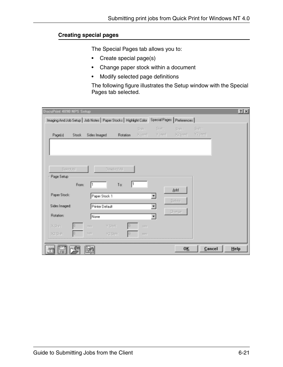Xerox DocuPrint 721P90350 User Manual | Page 187 / 216