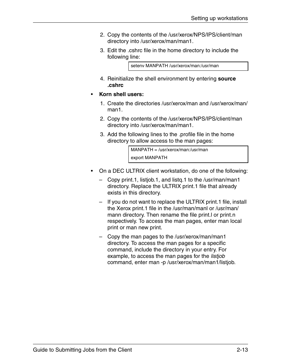 Xerox DocuPrint 721P90350 User Manual | Page 41 / 216