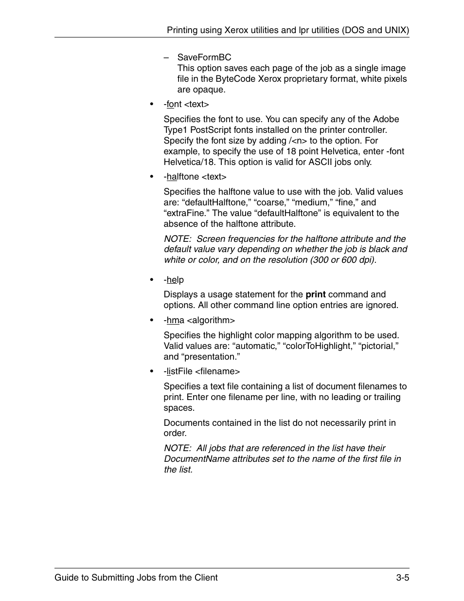 Xerox DocuPrint 721P90350 User Manual | Page 55 / 216