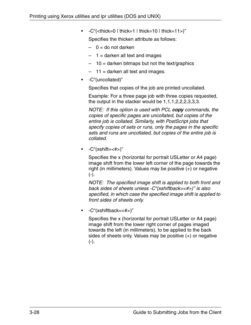 Xerox DocuPrint 721P90350 User Manual | Page 78 / 216