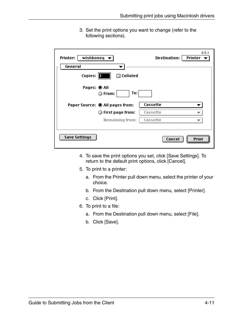 Xerox DocuPrint 721P90350 User Manual | Page 99 / 216