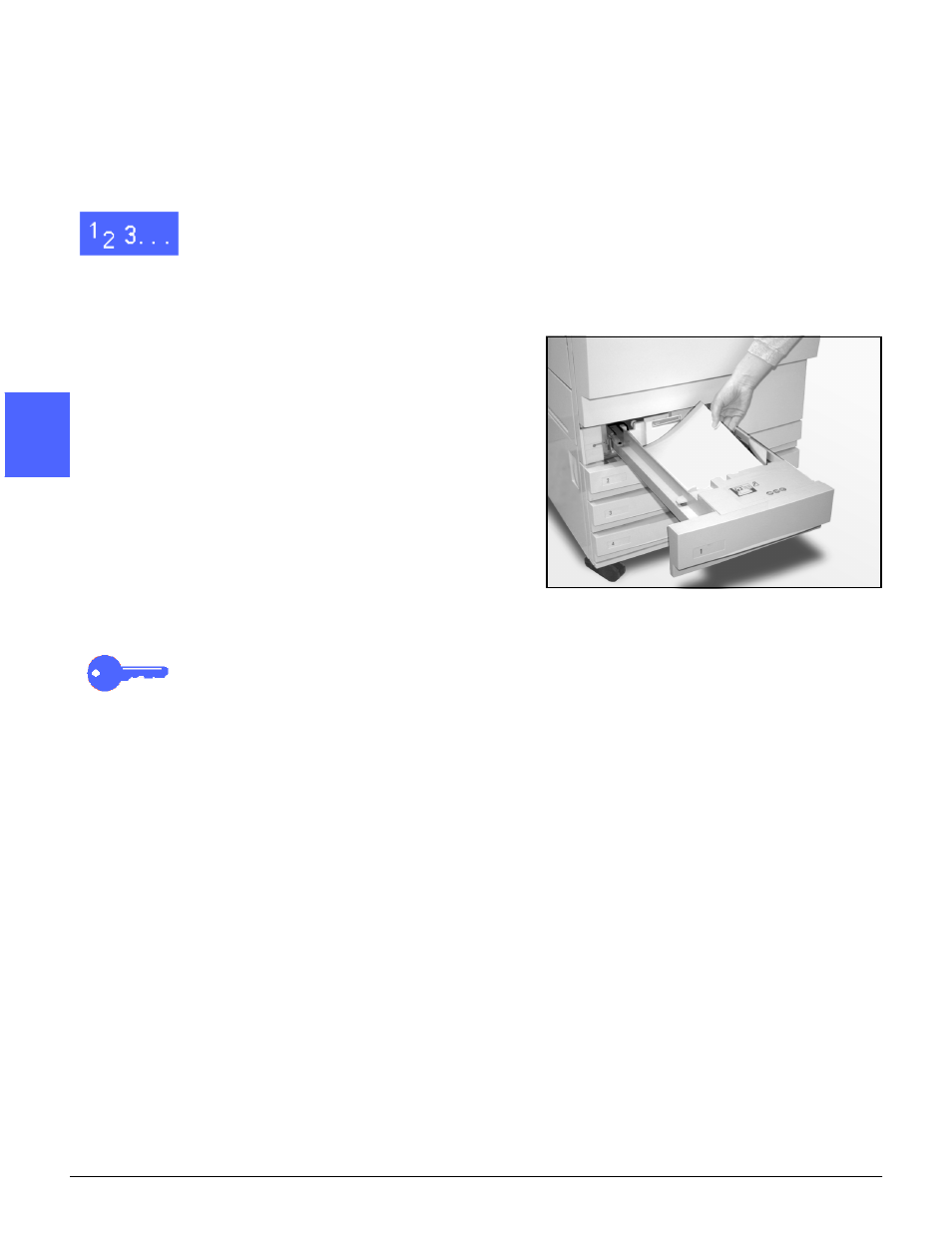 Loading paper, Paper trays 1, 2, 3, or 4, Loading paper -4 | Paper trays 1, 2, 3, or 4 -4 | Xerox DOCUCOLOR 12 User Manual | Page 62 / 292