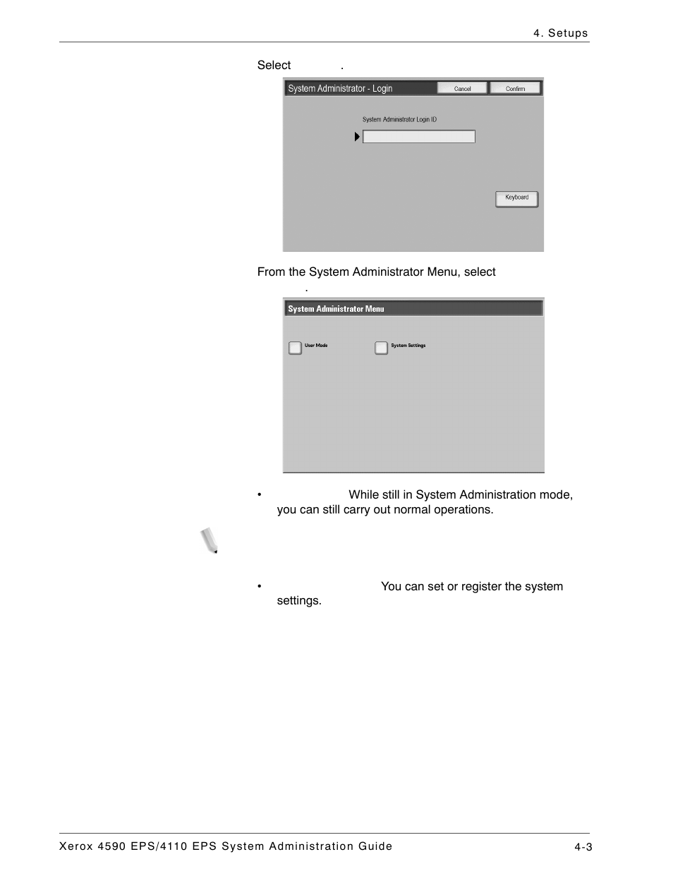 Xerox 4110 User Manual | Page 21 / 92