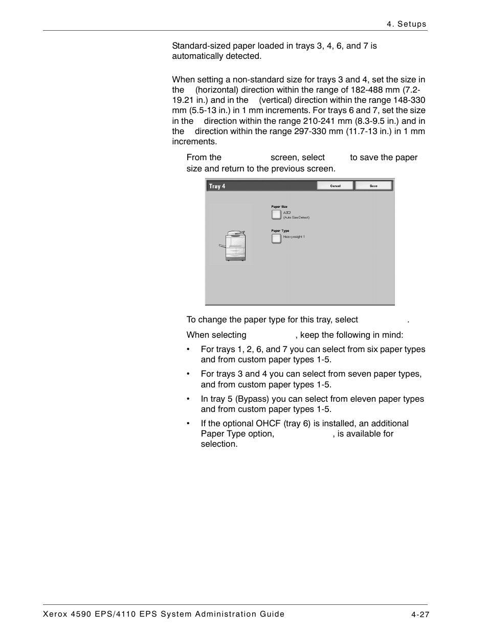 Xerox 4110 User Manual | Page 45 / 92