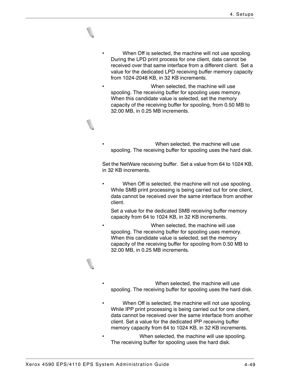 Xerox 4110 User Manual | Page 67 / 92