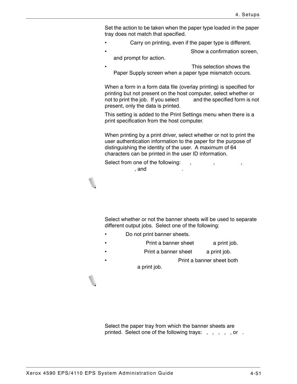 Xerox 4110 User Manual | Page 69 / 92