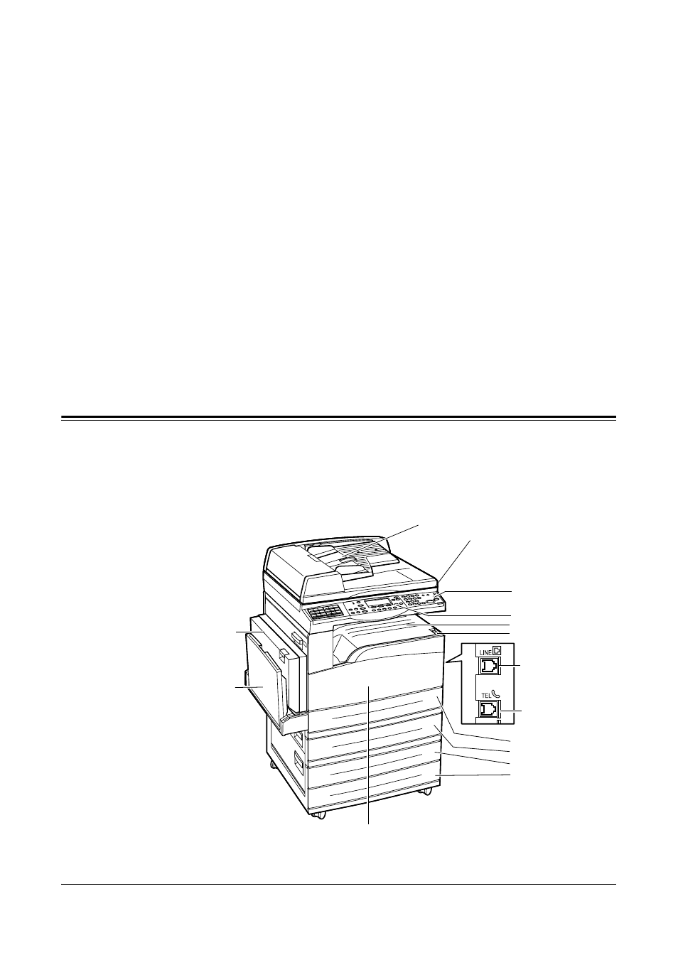 2 product overview, Identifying the machine components, Product overview | Xerox 701P42722_EN User Manual | Page 13 / 134