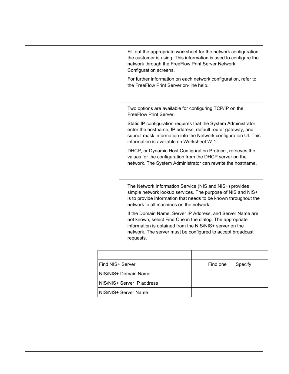W-6: network configuration worksheet | Xerox 701P46985 User Manual | Page 24 / 34