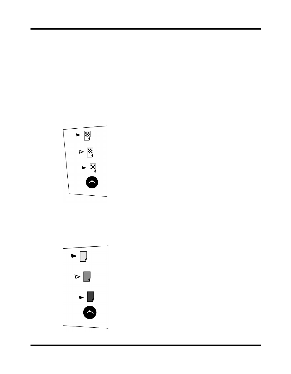 Using the copy menu features, Adjusting resolution, Adjusting contrast or color intensity | Xerox XK25C User Manual | Page 53 / 102