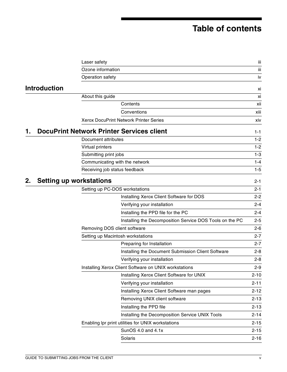Xerox 721P87481 User Manual | Page 5 / 187