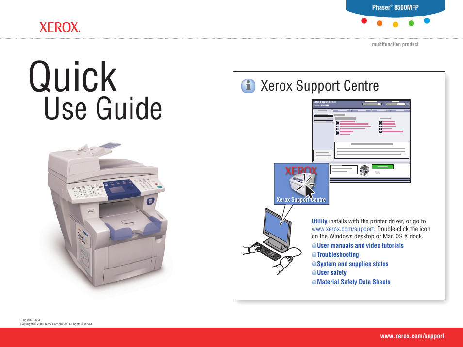 Xerox 8560MFP User Manual | 16 pages