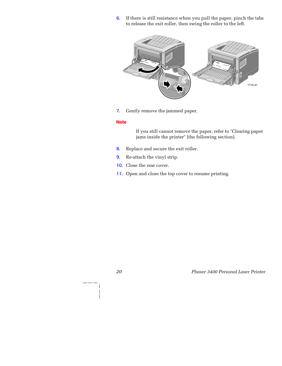 Xerox 3400 User Manual | Page 30 / 40