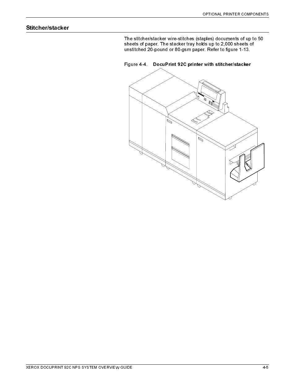 Tvpur hpxr | Xerox 92C NPS User Manual | Page 33 / 64