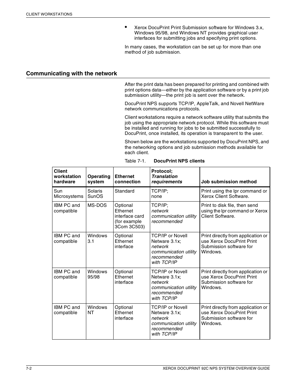 Xerox 92C NPS User Manual | Page 42 / 64