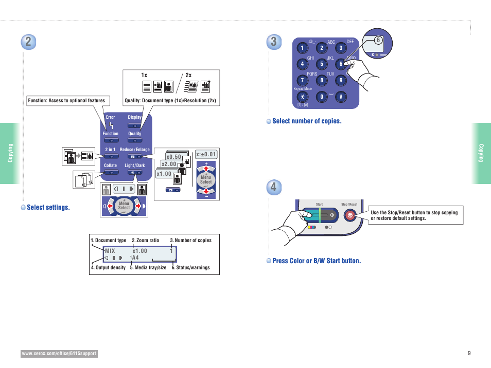 Xerox 6115MFP User Manual | Page 9 / 16