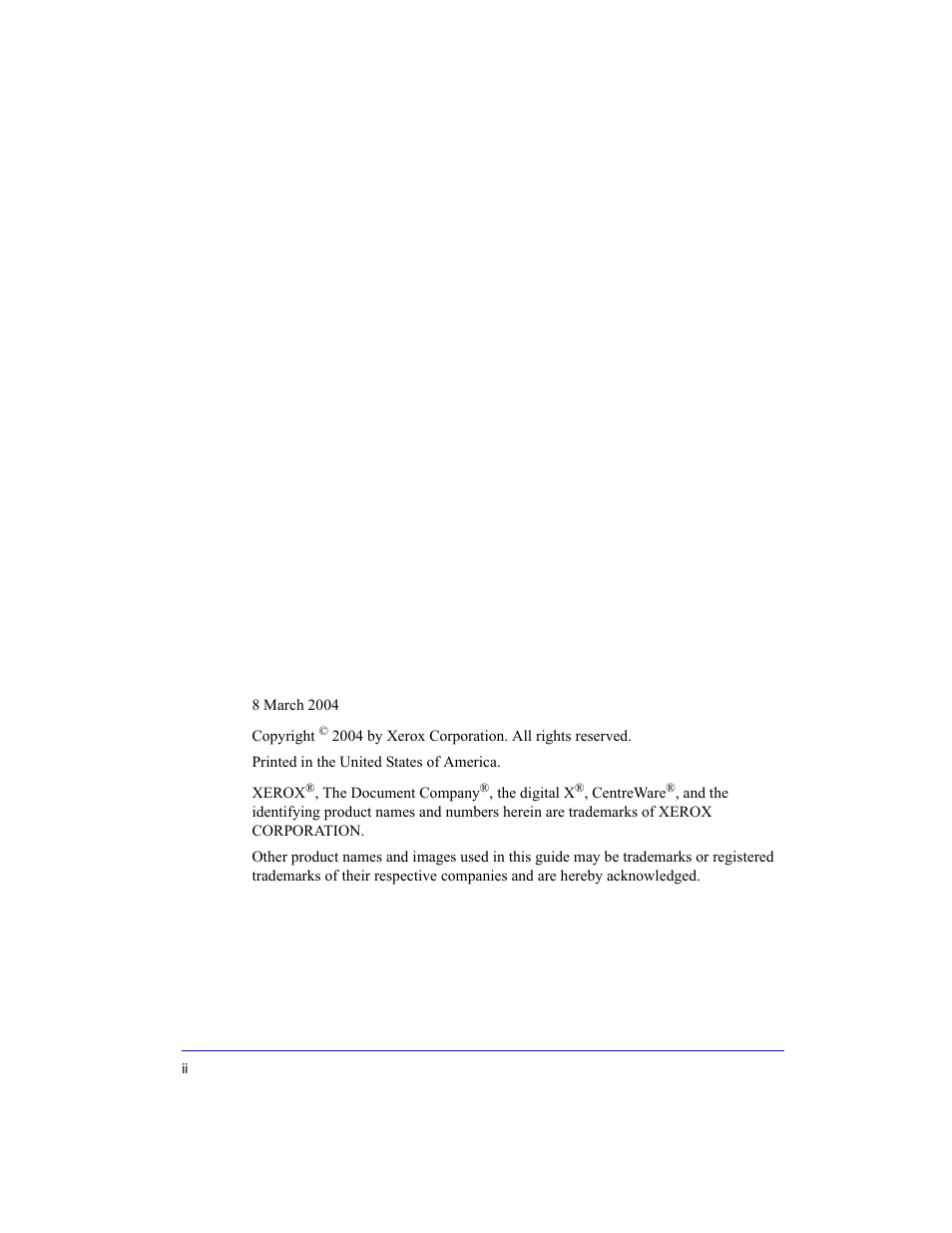 Xerox Fax Machine User Manual | Page 2 / 54