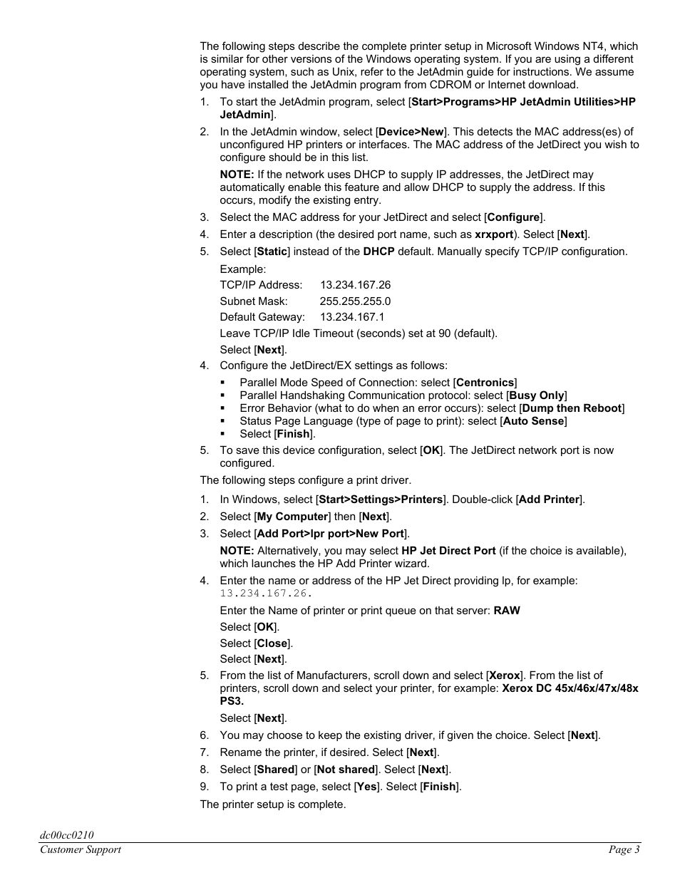Xerox DC00CC0210 User Manual | Page 3 / 4