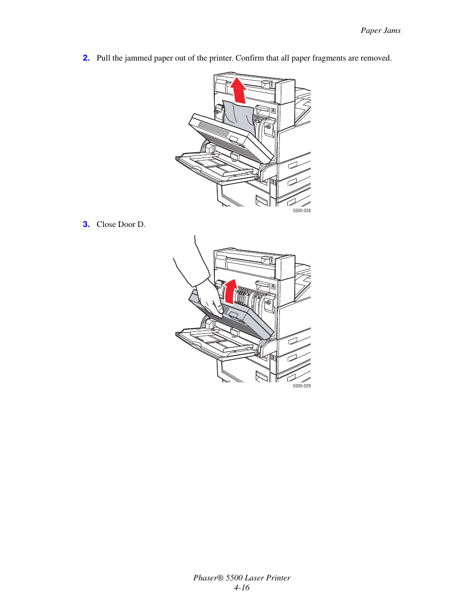 Xerox Phaser Printer 5500 User Manual | Page 14 / 50