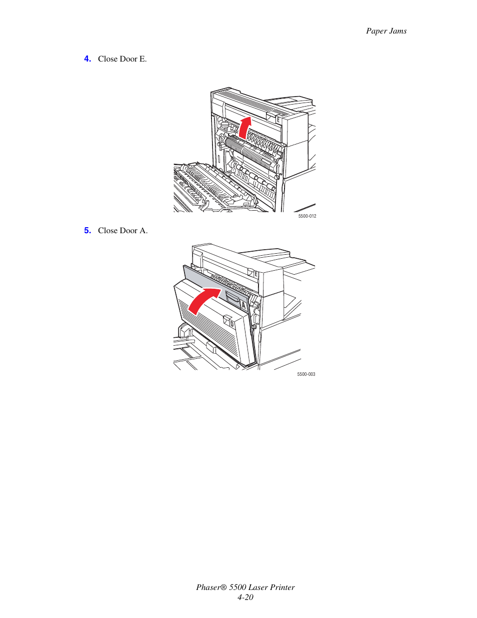 Xerox Phaser Printer 5500 User Manual | Page 18 / 50