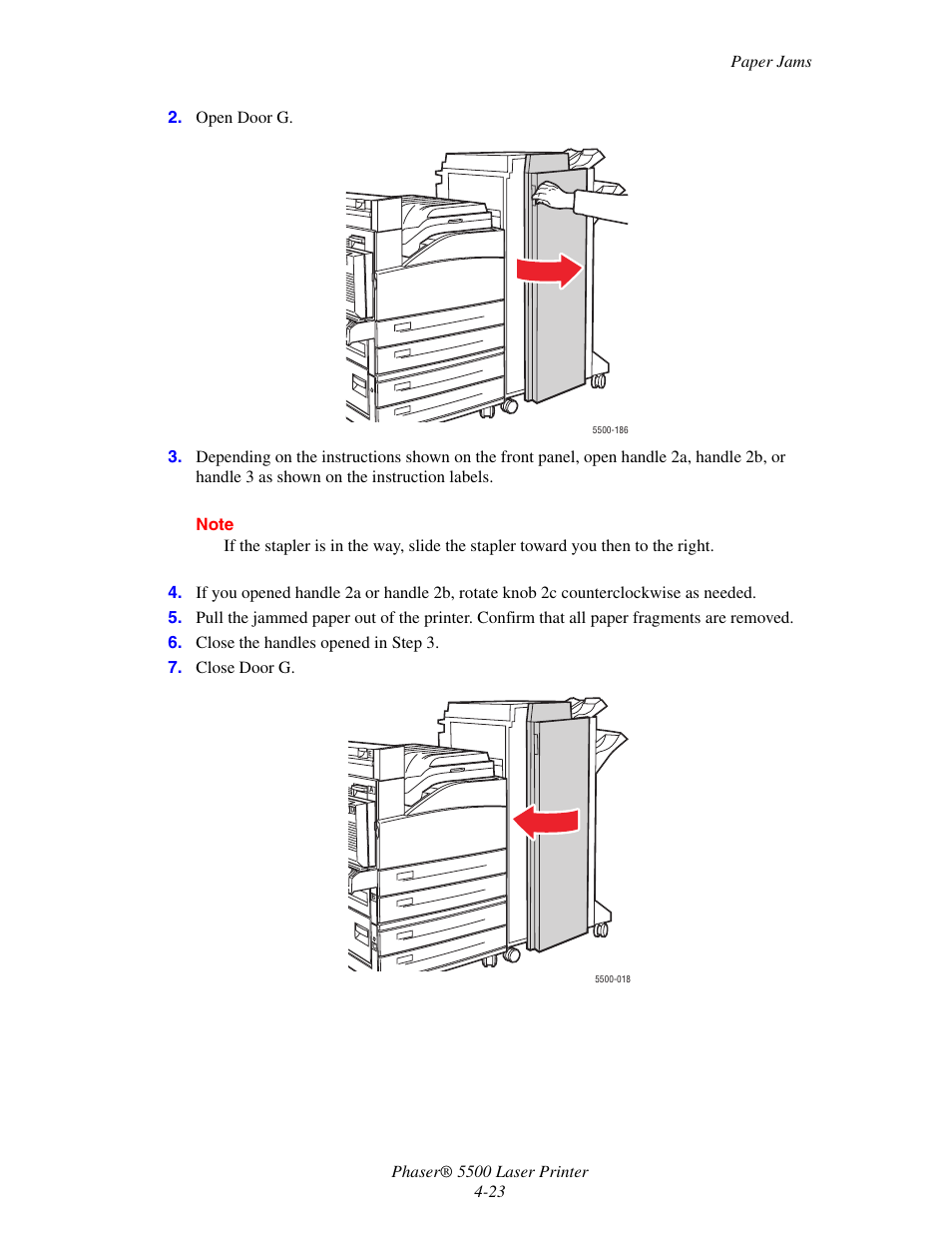 Xerox Phaser Printer 5500 User Manual | Page 21 / 50