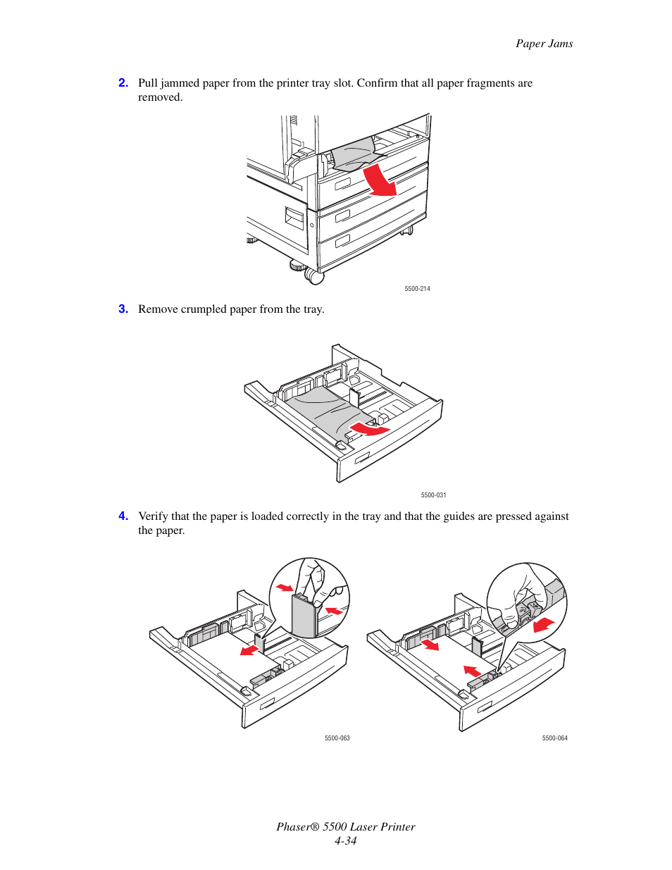 Xerox Phaser Printer 5500 User Manual | Page 32 / 50