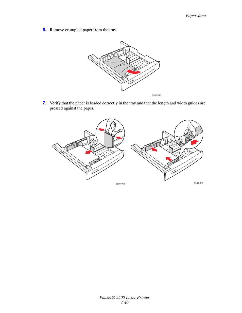 Xerox Phaser Printer 5500 User Manual | Page 38 / 50