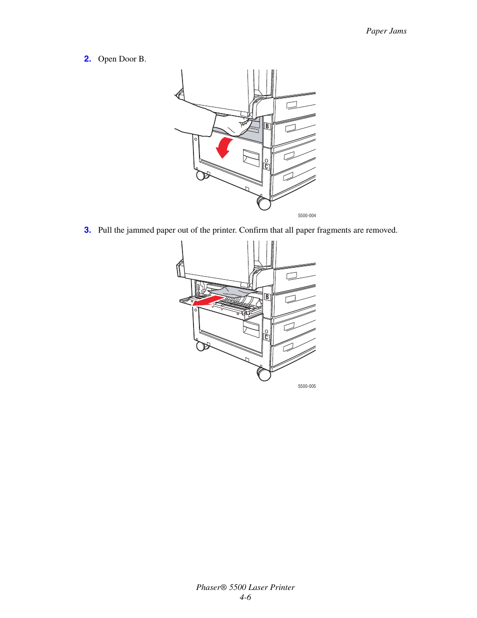 Xerox Phaser Printer 5500 User Manual | Page 4 / 50