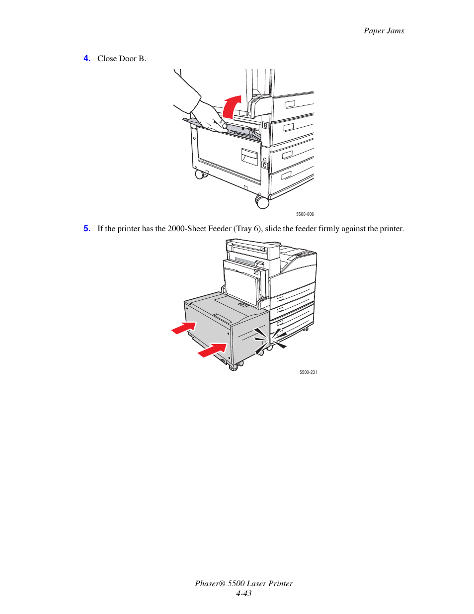 Xerox Phaser Printer 5500 User Manual | Page 41 / 50