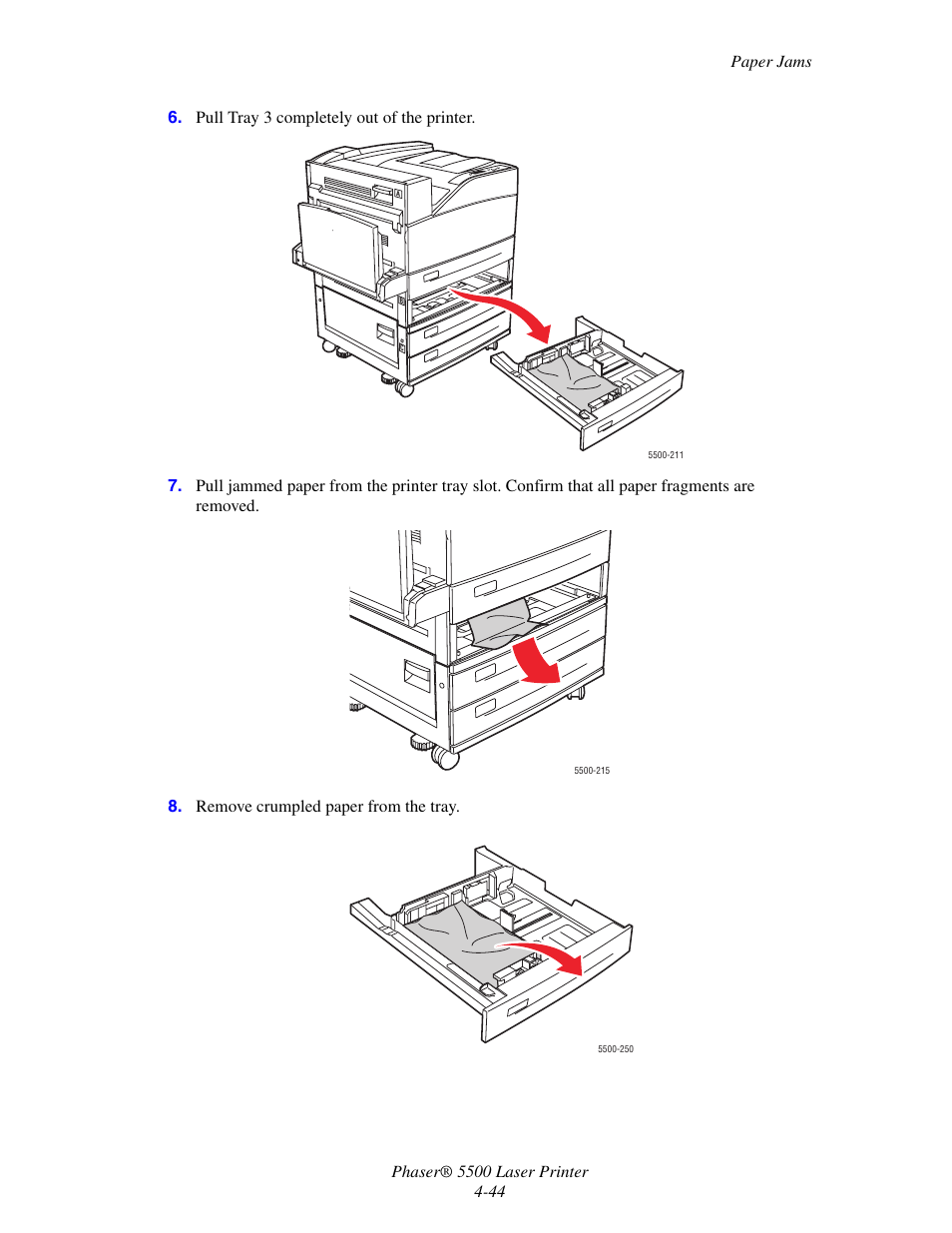 Xerox Phaser Printer 5500 User Manual | Page 42 / 50