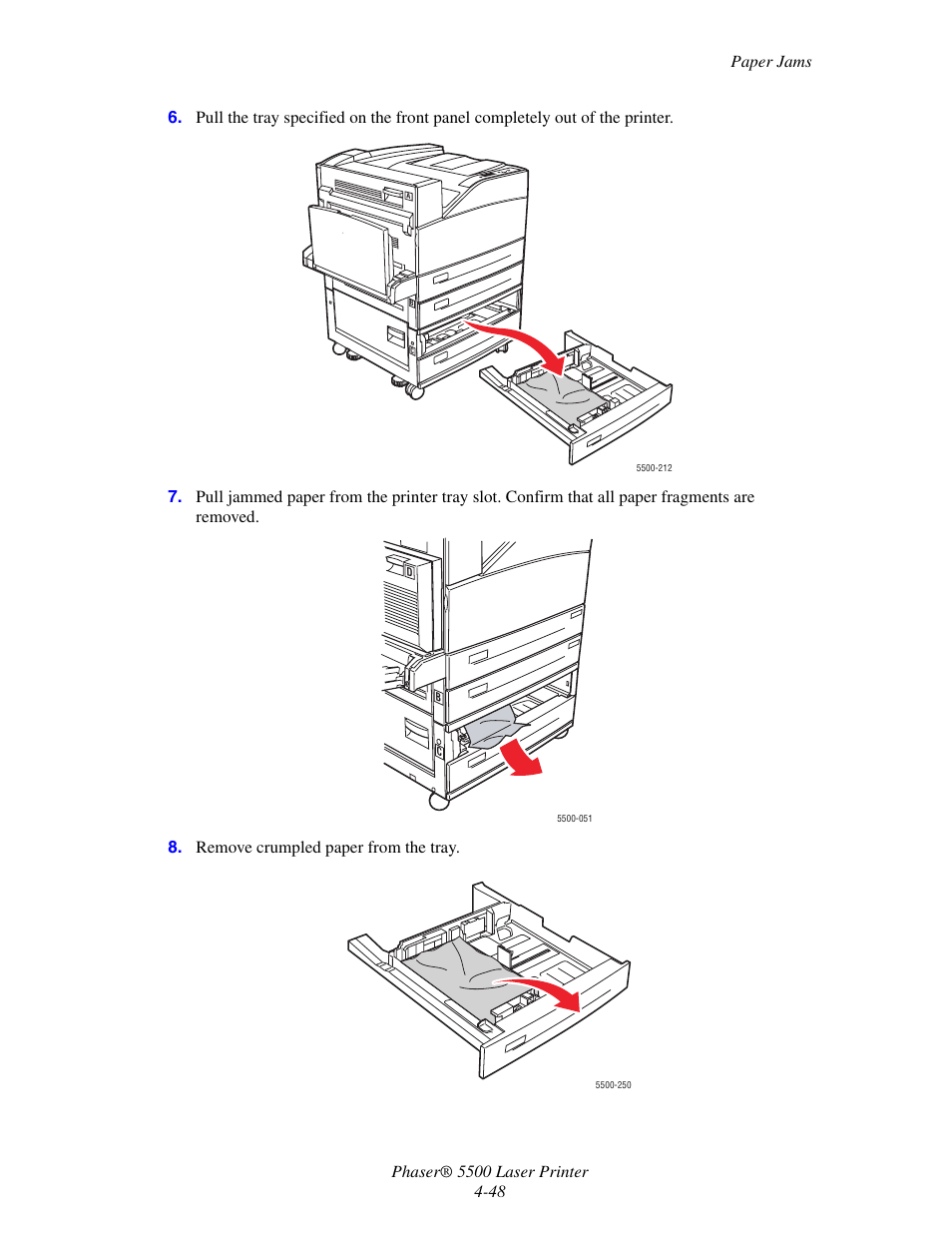 Xerox Phaser Printer 5500 User Manual | Page 46 / 50