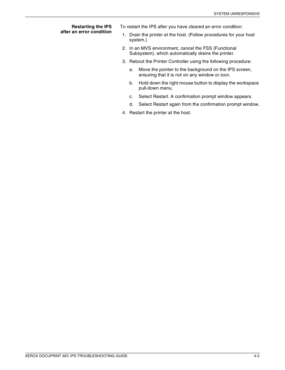 Xerox 92C IPS User Manual | Page 45 / 49