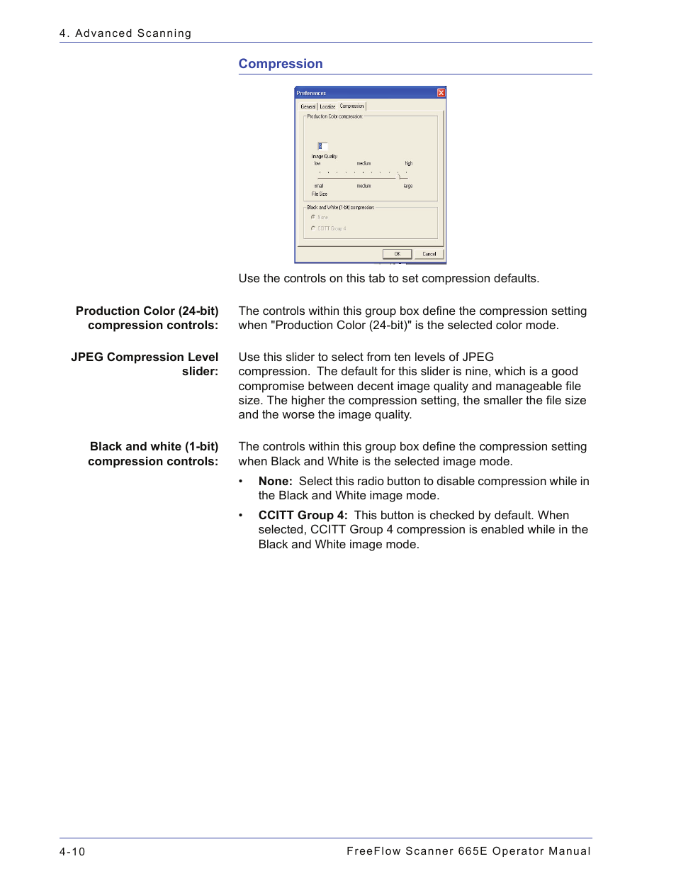 Compression, Compression -10 | Xerox 701P44148 User Manual | Page 100 / 188