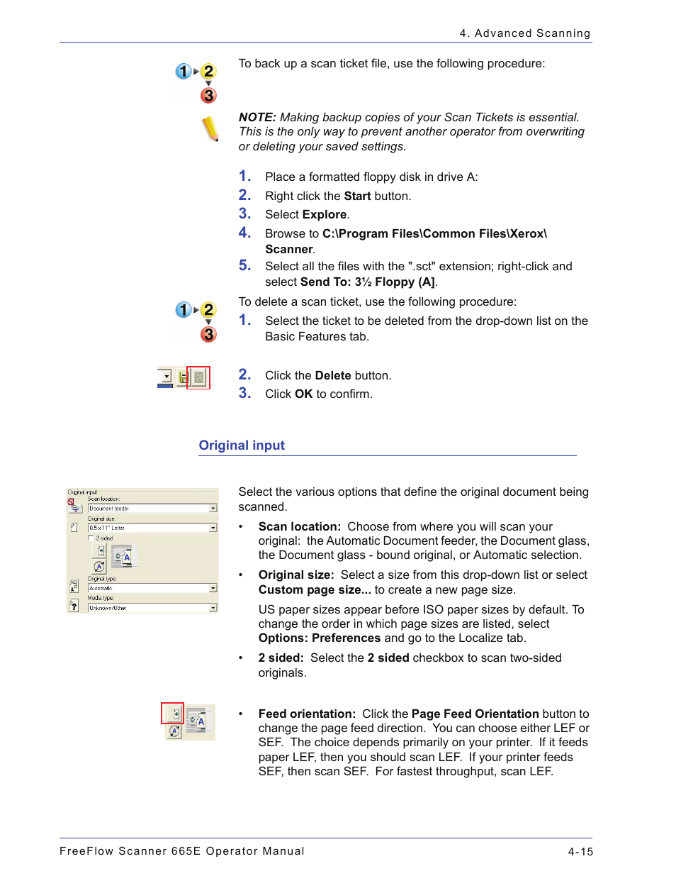 Original input, Original input -15 | Xerox 701P44148 User Manual | Page 105 / 188