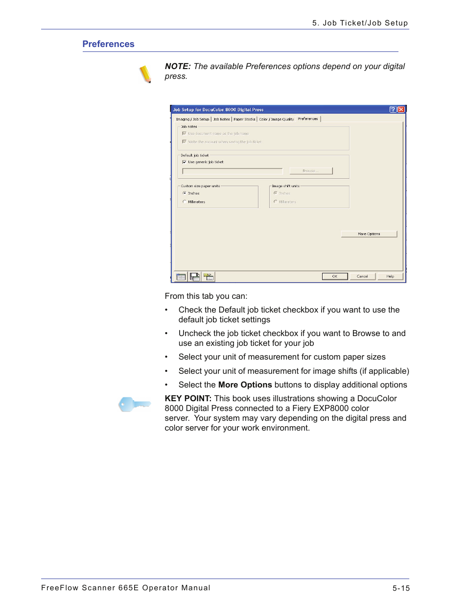 Preferences, Preferences -15 | Xerox 701P44148 User Manual | Page 143 / 188