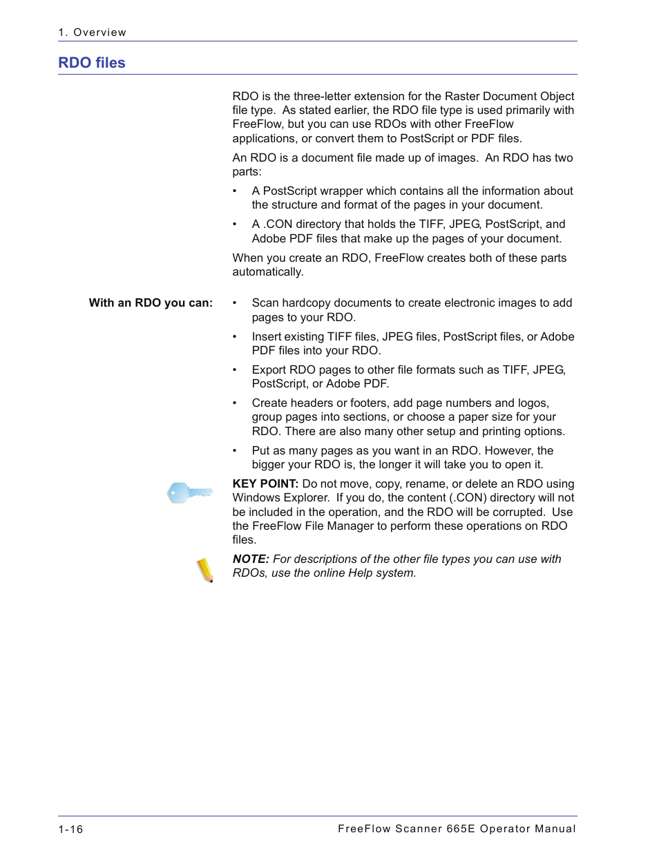 Rdo files, Rdo files -16 | Xerox 701P44148 User Manual | Page 42 / 188