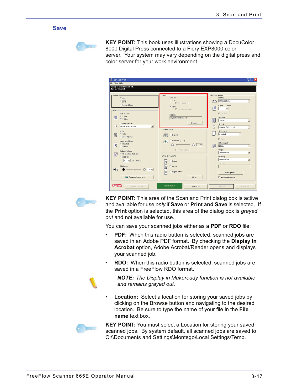 Save, Save -17 | Xerox 701P44148 User Manual | Page 77 / 188