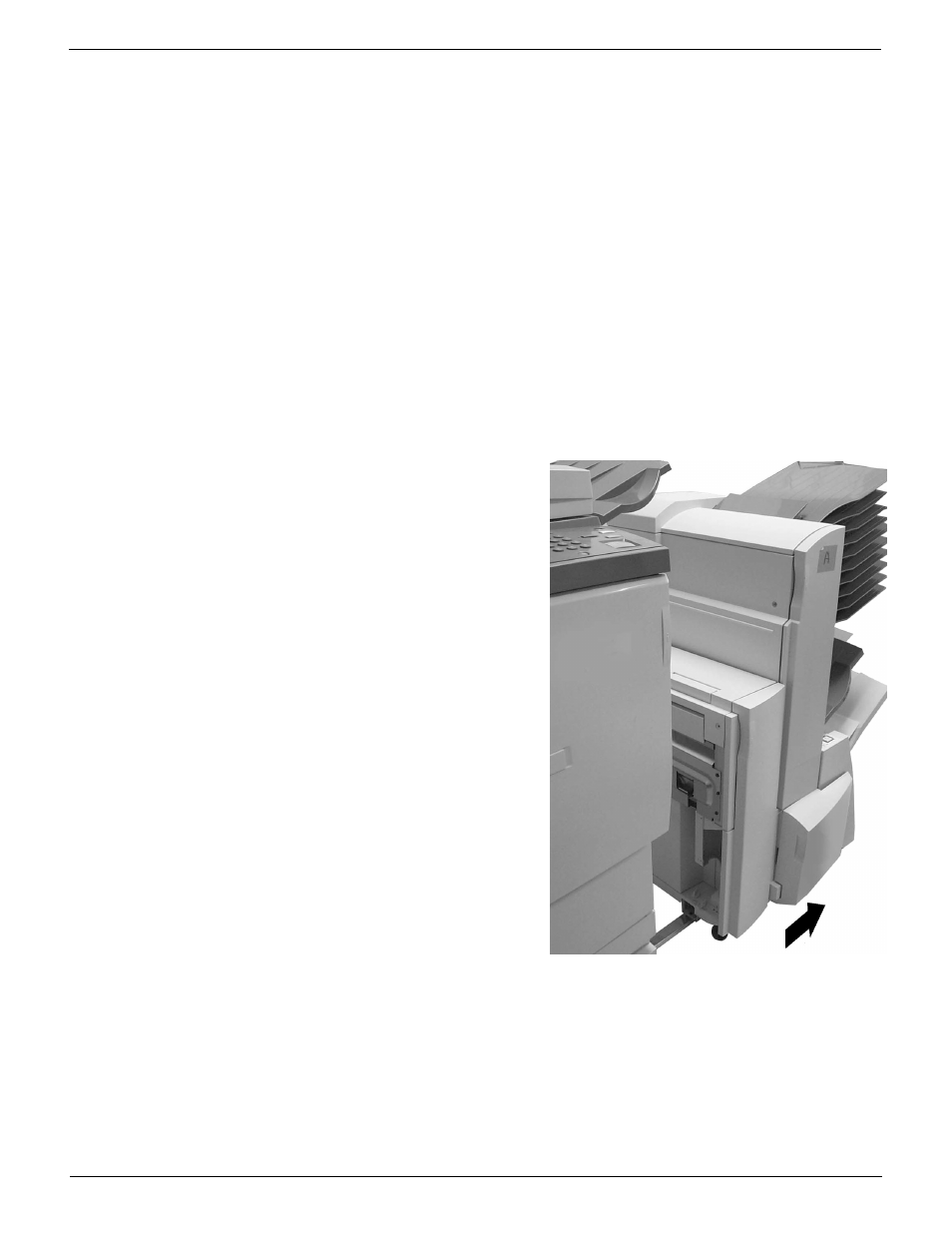 Problem solving, Clearing paper jams, Interface area jam | Xerox DocuColor 12CP User Manual | Page 26 / 36