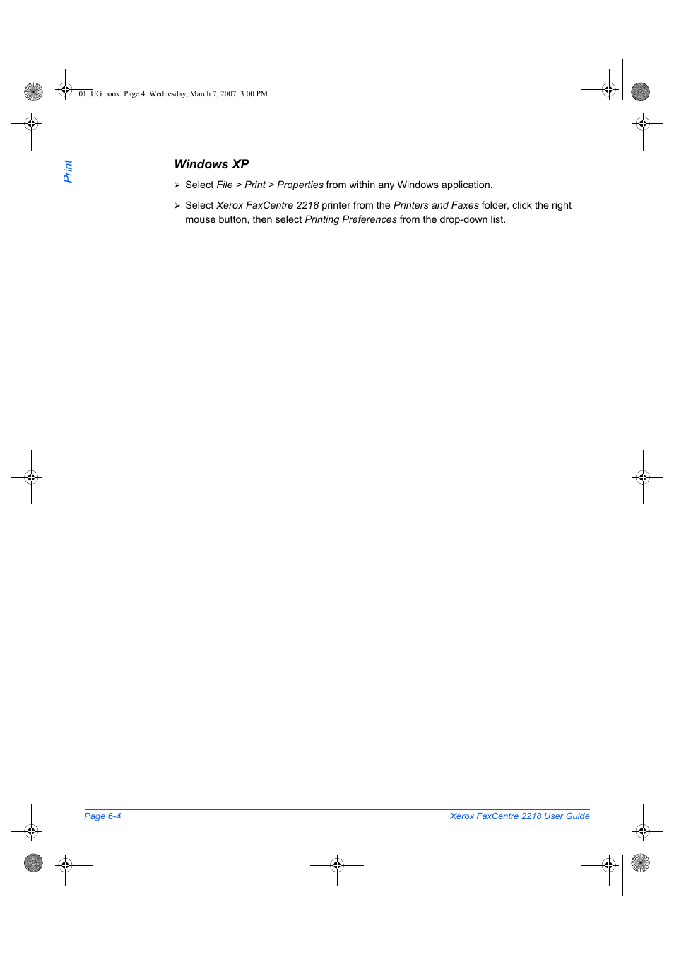 Xerox FaxCentre 2218 User Manual | Page 130 / 212