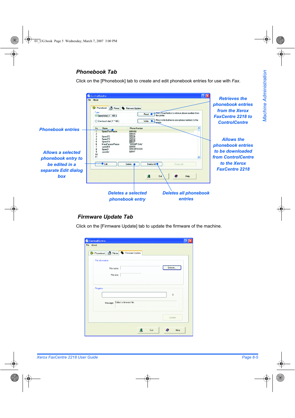 Xerox FaxCentre 2218 User Manual | Page 151 / 212