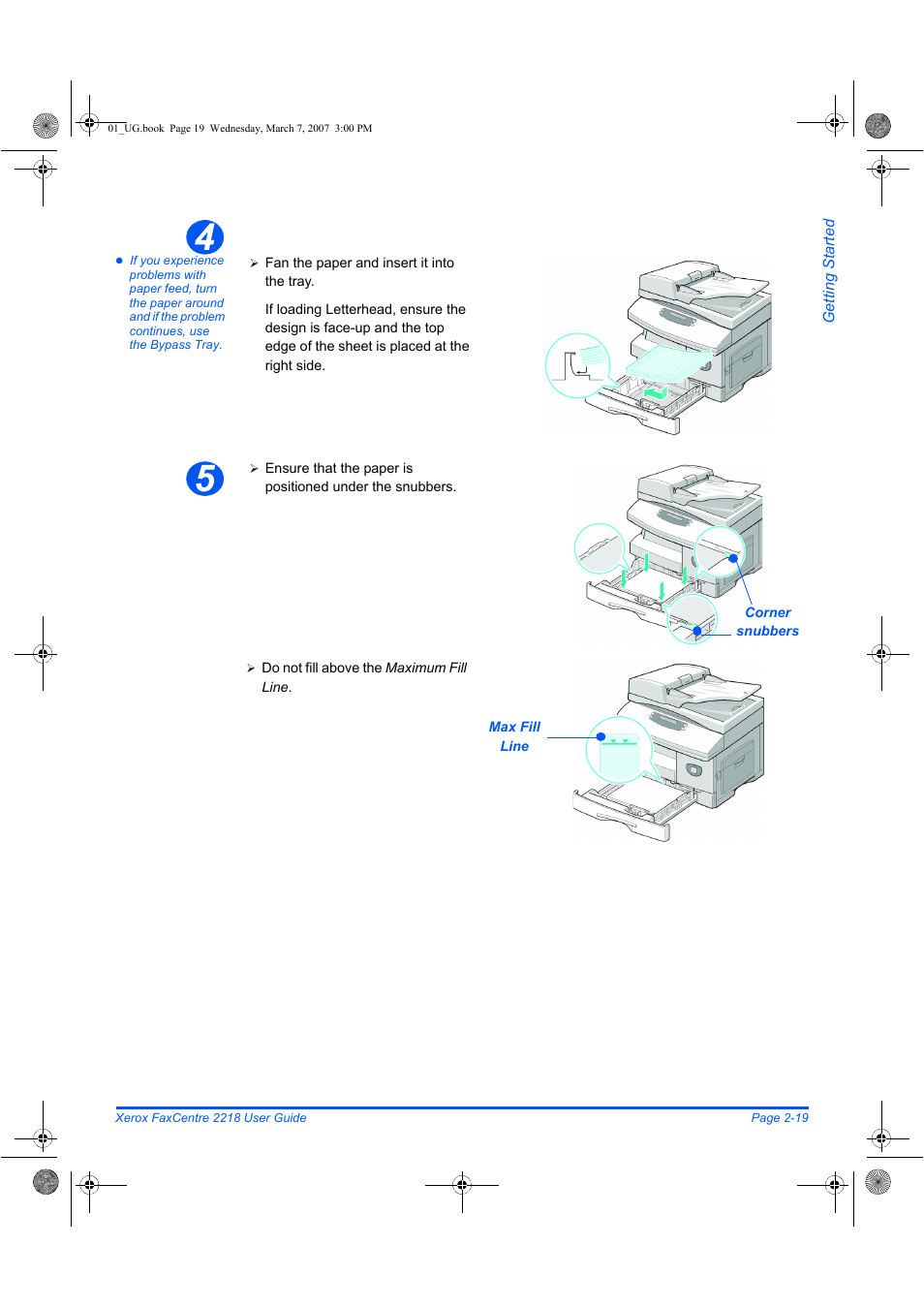 Xerox FaxCentre 2218 User Manual | Page 47 / 212