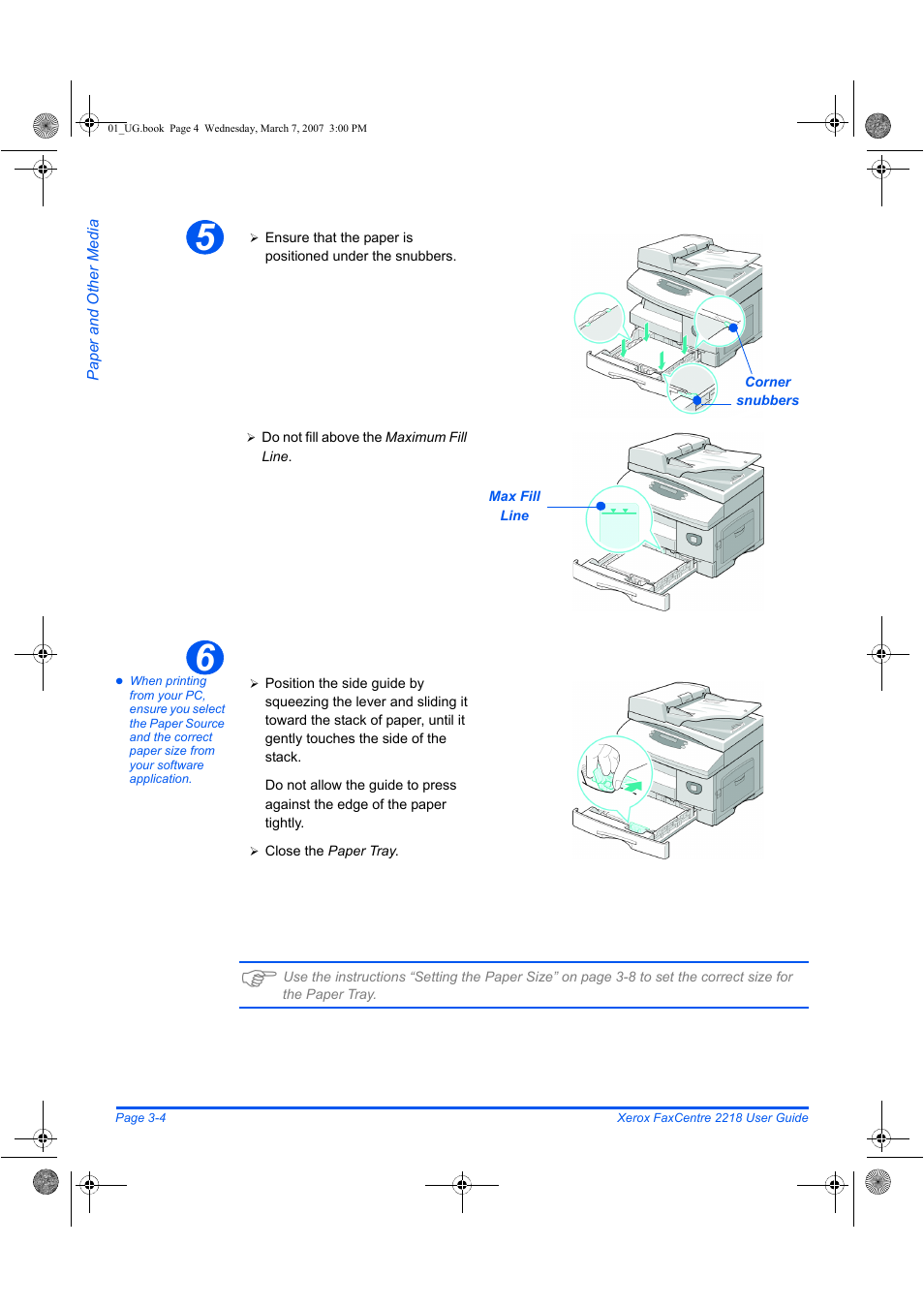 Xerox FaxCentre 2218 User Manual | Page 66 / 212