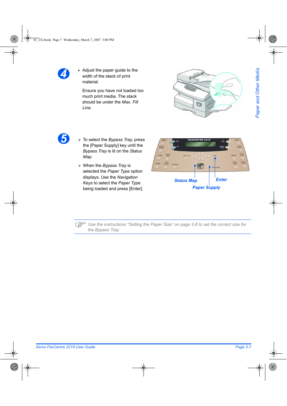 Xerox FaxCentre 2218 User Manual | Page 69 / 212