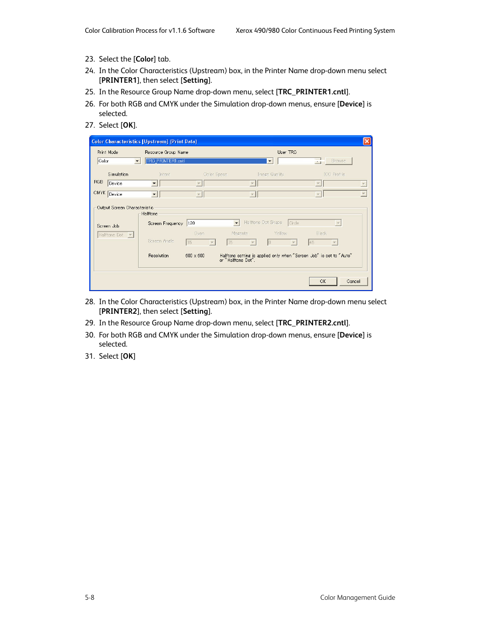 Xerox COLOR 490 User Manual | Page 68 / 102
